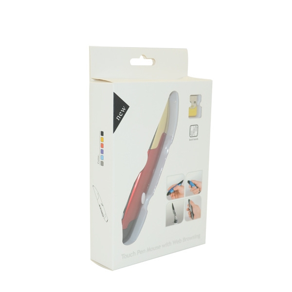 PR-03 2.4G USB Receiver Adjustable 1600 DPI Wireless Optical Pen Mouse for Computer PC Laptop Drawing Teaching. 
