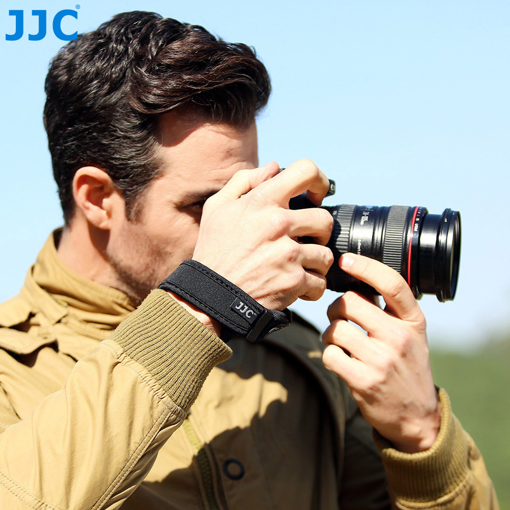 JJC Camera Hand Strap Ajustable Quick Release Wrist Strap for Olympus TG-7 Fuji X100VI XT4 XPro3 Nikon Zf Z30 Z7 Z7 II Z5 Z6 Z50. 