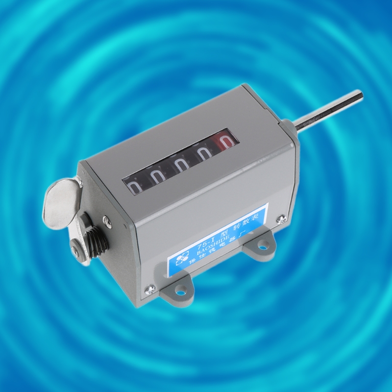 1 Pc Mechanical Resettable 5 Digits Display Rotary Revolution Counter 350 Min. 