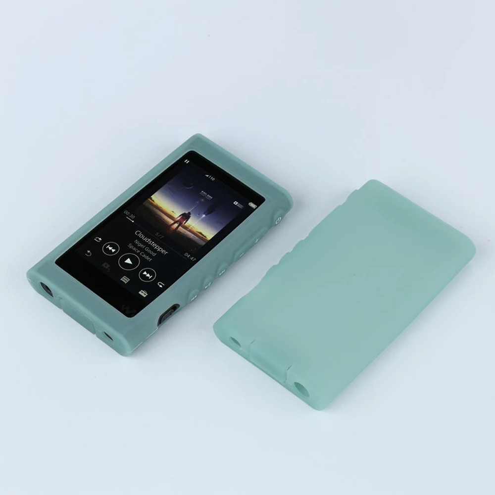 Soft Silicone Protective Skin Case Cover for Sony Walkman NW A55HN A56HN A57HN A50 A55 A56 A57 MP3 MP4 Player Cases. 