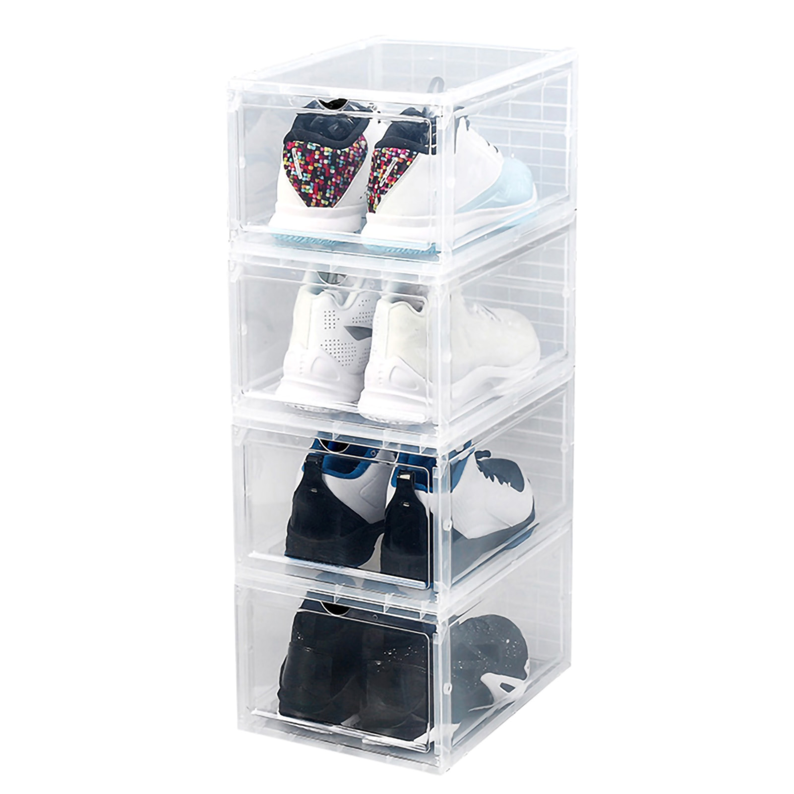 Shoe Box Universal Transparent PP Shoe Box. 