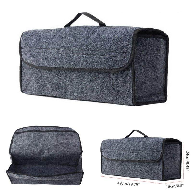 Portable Car Storage Box Car Toolbox Tool Folding Box Car Trunk Storage Bag. 