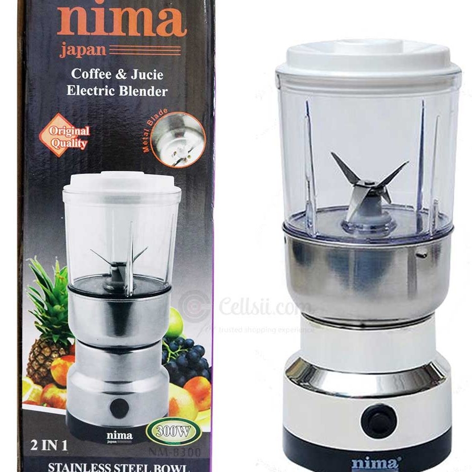 Nima Japan 2 In 1 Coffee & Juice Electric Blender. 
