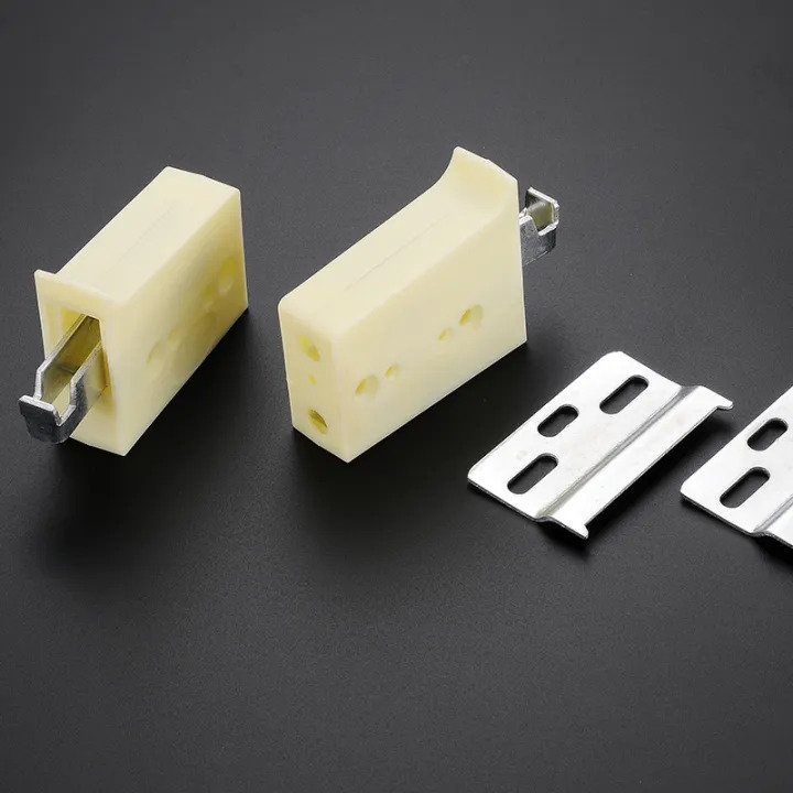 2pc Cupboard Hanging Fixed Accessories wall mount Fixed support Bracket Heavy invisible connector cabinet Furniture Hardware. 