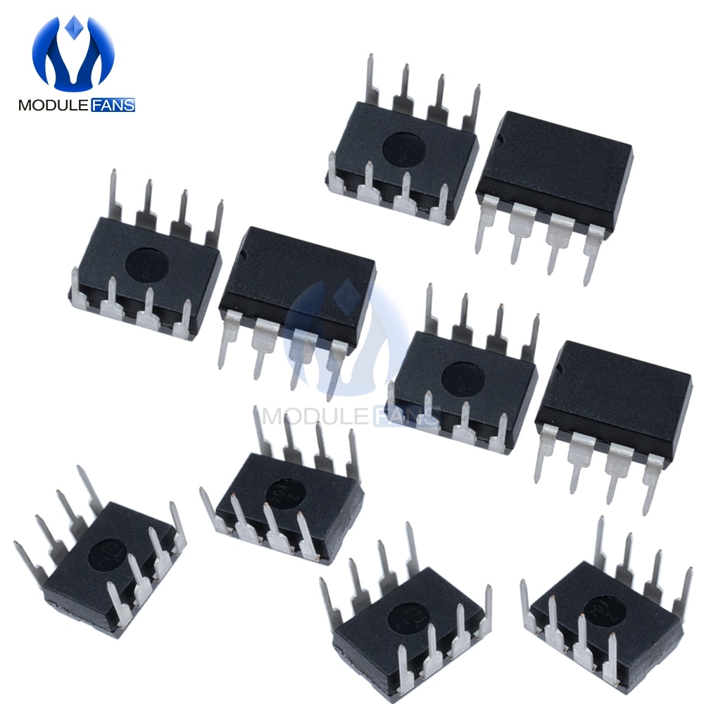 【happy one】10PCS NE555 NE555P NE555N 555 Timers DIP-8 SINGLE BIPOLAR TIMERS IC Chip 8 PIN 8P 8PIN. 