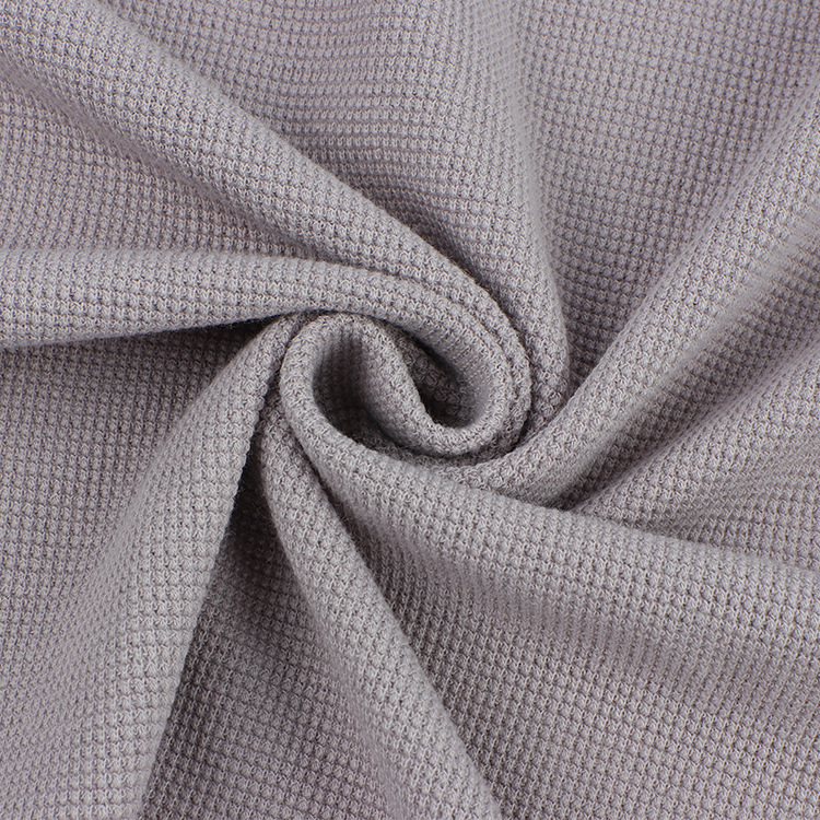 Waffle Fabric TC Waffle Casual Wear Fabric Bathrobe Pajamas 280g Loungewear Base Layer Fabric. 