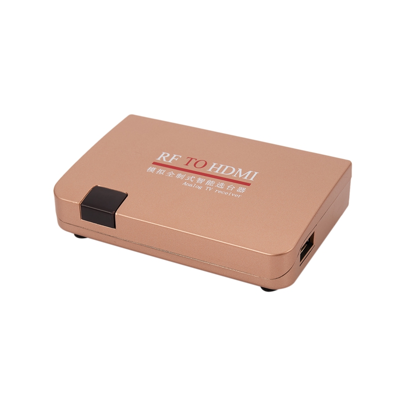 RF To HDMI Converter Adapter Analog Receiver Analog TV Box Digital Box Remote Control EU Plug. 