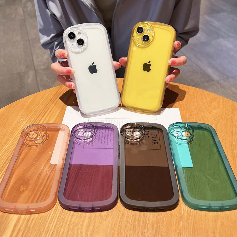 New Phone Case For VIVO V30 5G Cover Cute Soap Design with Transparent Soft Silicone Multi-color Lens Protection for VIVO V30 Pro Case. 
