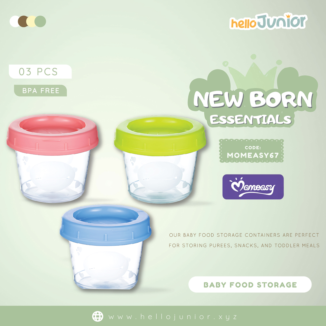 Breast Milk Food Milk Storage Pots Momeasy Baby Food Storage - Main Image