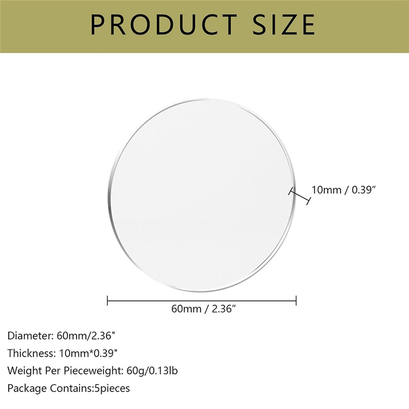 Glass Pattern Weights for Sewing,Fabric Weights for Pattern Cutting, Sewing Weight Cloth Dressmaking Pattern Making 5PCS. 