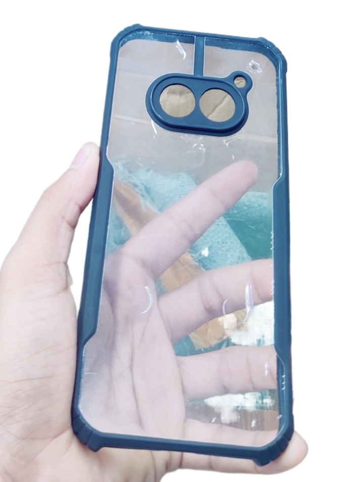 For Nothing Phone 2A   360° Production  i Paky Back Side Clear Back Cover. 