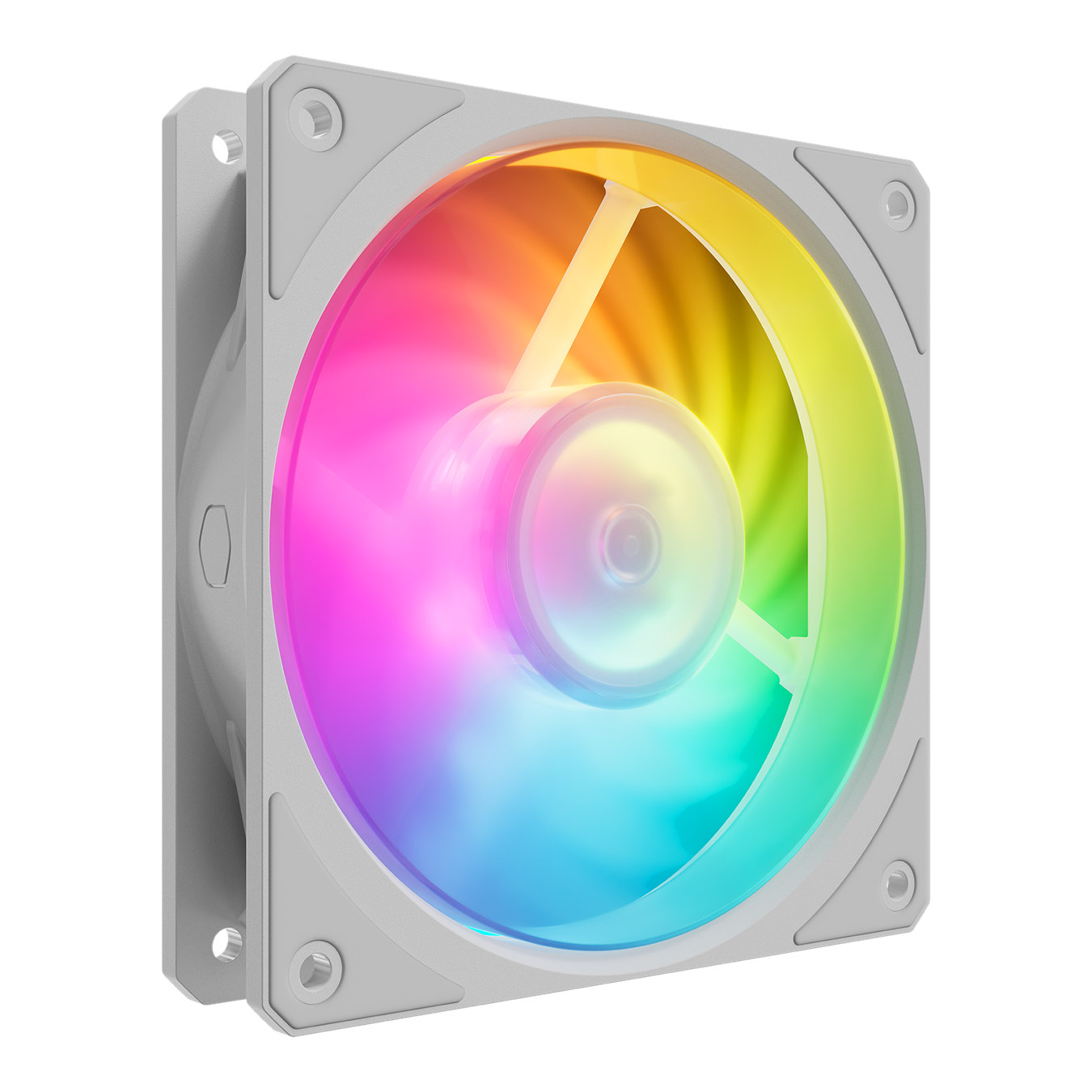 Cooler Master MFZ-M2DW-24NP2-R1 Mobius 120P ARGB White Edition Casing Cooling Fan