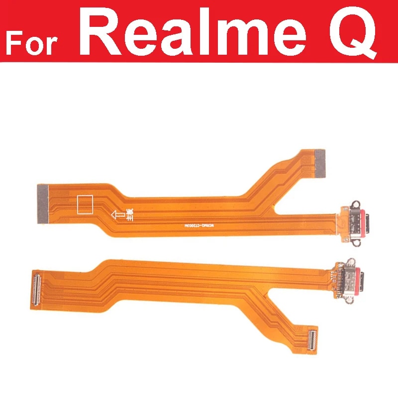 USB Charging Charger Dock Connector Flex Cable For OPPO Realme 1 5 X50 X2 X7 Pro 5G X XT 730G Q X3 Super Zoom. 