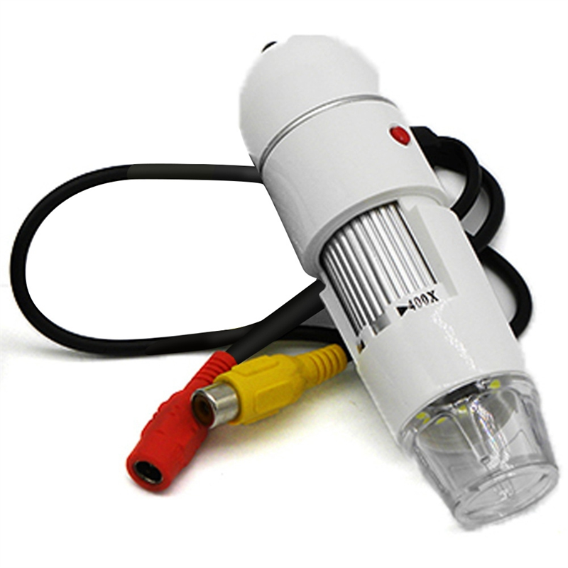 400X-1000X USB Microscope Professional Coms Sensor TV/AV Interface Digital Microscope for Electronics US Plug. 