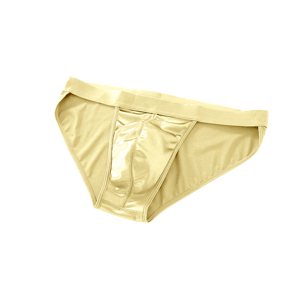 Mens Briefs Plus Size Men Underwear Panties Breathable Comfortable Shorts Satin Silky Solid SMLXL2XL3XL