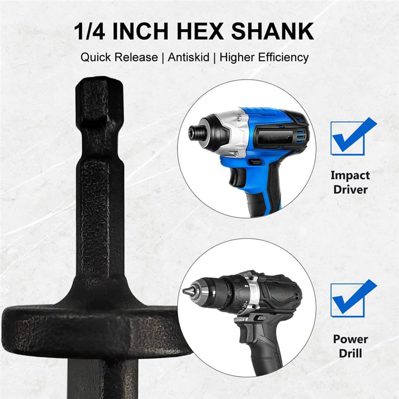 7Piece Black Steel Manual Copper Pipe Swaging Tool Drill Bit 6Pcs Pipe Expander Drill Bit 5 in 1 Air Conditioner Copper Pipe Expander. 