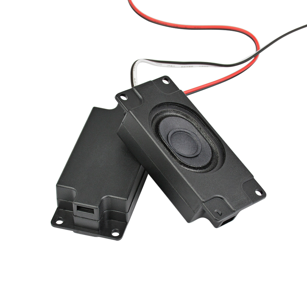 AIYIMA 2Pcs Audio Portable Speakers 3070 4Ohm 3W Computer Speaker Advertising LCD TV Speakers Loudspeaker Rectangle Speaker. 
