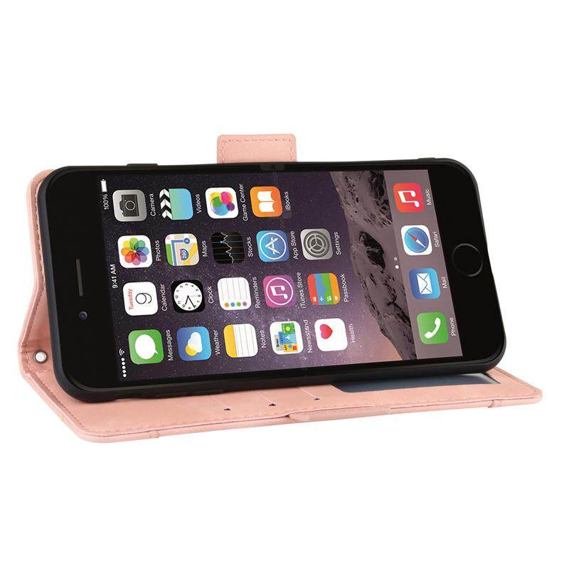 lthmy for Apple iPhone 7 Plus / iPhone 8 plus Wallet Case Magnetic Book Flip Cover with Card Holder. 