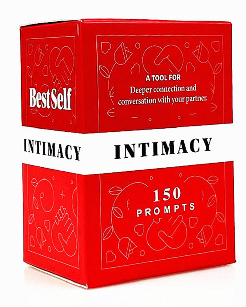 150 Cards Conversation Starter Icebreaker Deeper Talk Deck By BestSelf Card Game Powerful Conversation Intimacy Deck by BestSelf