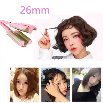 26mm 32mm 3 Barrels Big Wave Ceramic Hair Curler Quick Heat