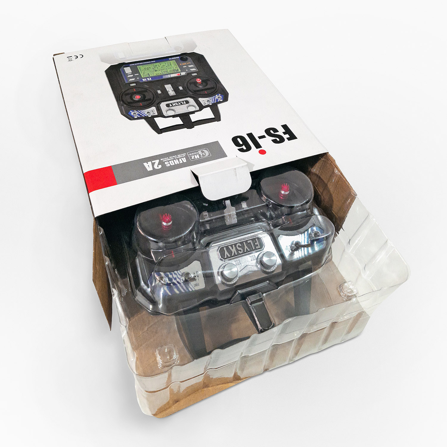 FlySky FS-i6 2.4G 6CH AFHDS RC Transmitter with FS-iA6 Receiver ( FSi6 / FS i6 ). 