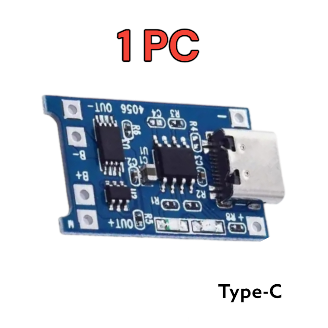 Type C Charging module TP4056 18650 1A lithium Battery Charging Module ...