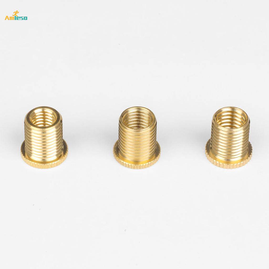 4x5X Aluminum Alloy Gear Shift Knob Thread Adapter Nuts Insert Set M10x1.25. 