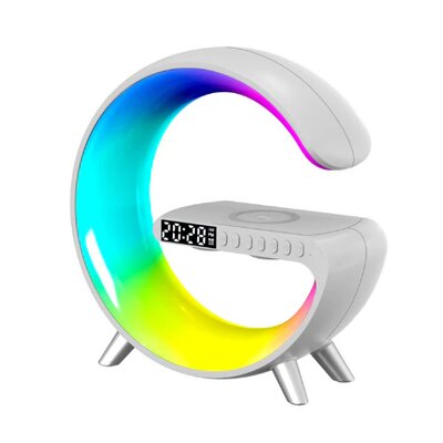 G63 Smart Light Sound Machine Fast Charging Alarm Clock. 