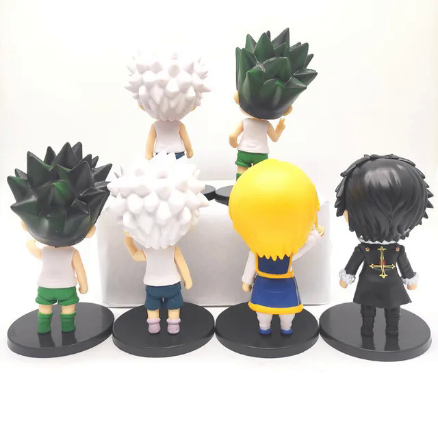 【Solitary waves】Anime Hunter x Hunter Figure Killua Zoldyck Gon Freecss Action Figure Kurapika Hisoka Kulolo Lushilufelu Figurine Collection Toy. 