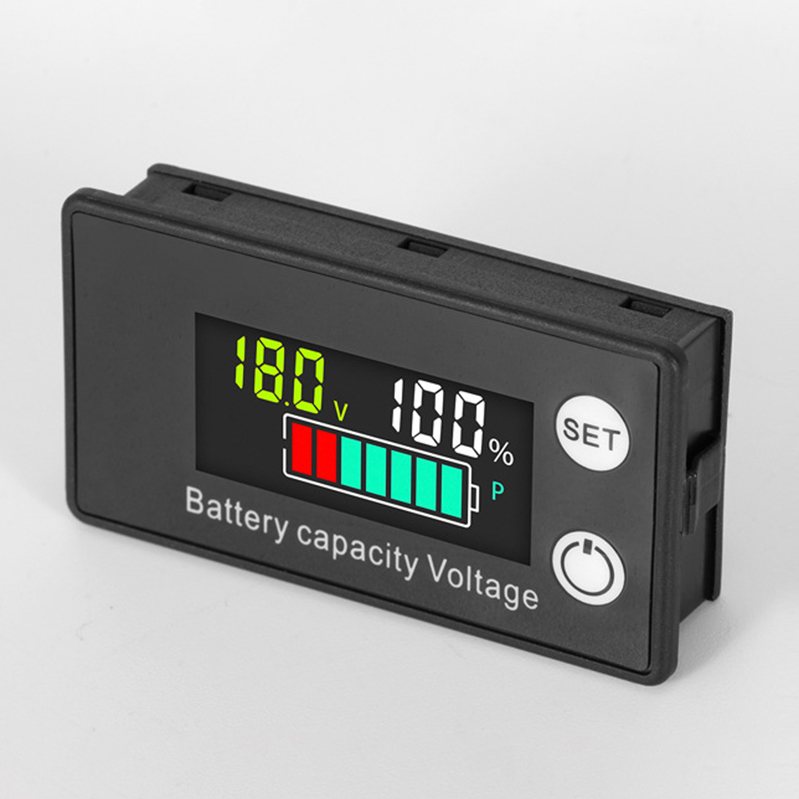 Voltage Meter Panel Calibration Design Two-wire Voltage Gauge Battery Capacity Indicator. 