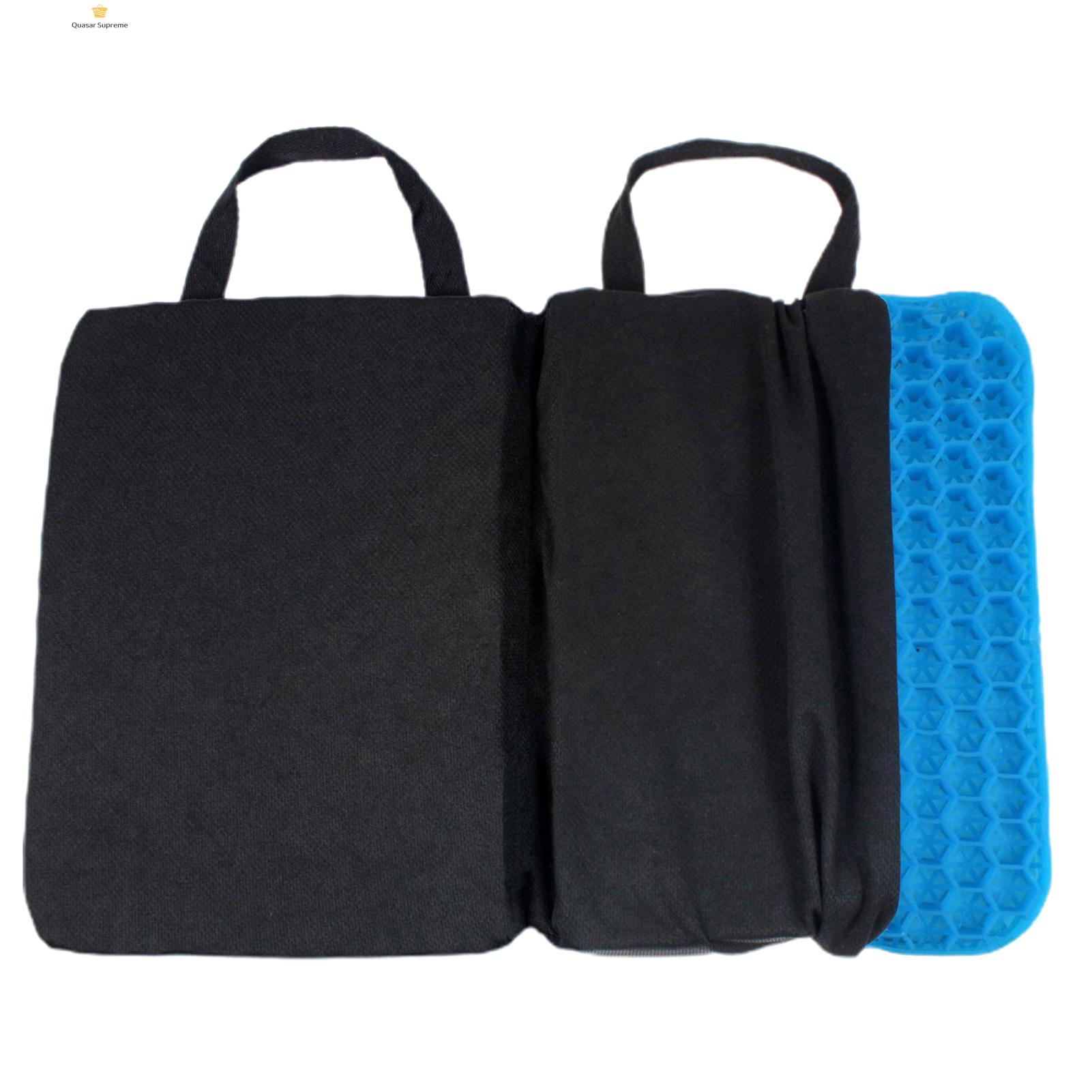 Quasar Travel Cushion for Airplanes Portable Gel Seat Cushion for Ultimate Comfort Ideal for Travel Stadium Camping More Ergonomic Design Foldable Breathable Buy Stadium Seat Cushion