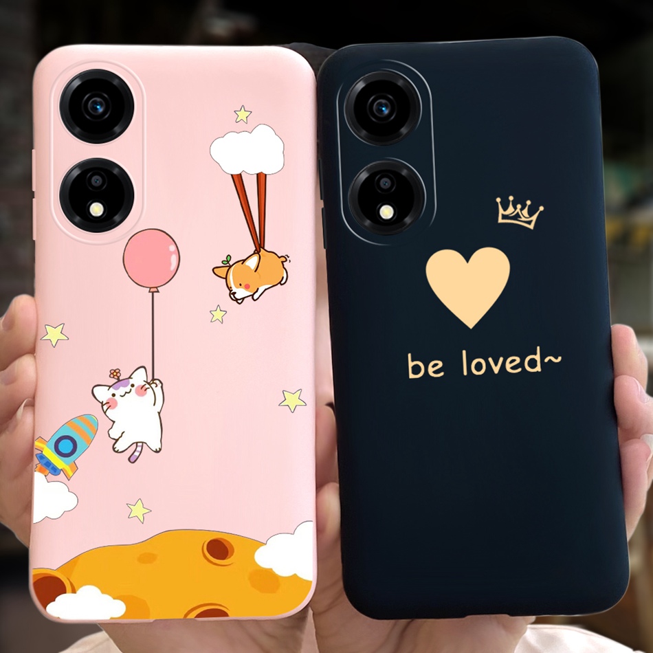 For Honor X5 Plus Case Cute Cartoon Candy Color Soft Silicone TPU Slim Phone Back Cover Honor X5Plus WOD-LX1 WOD-LX2 WOD-LX3. 