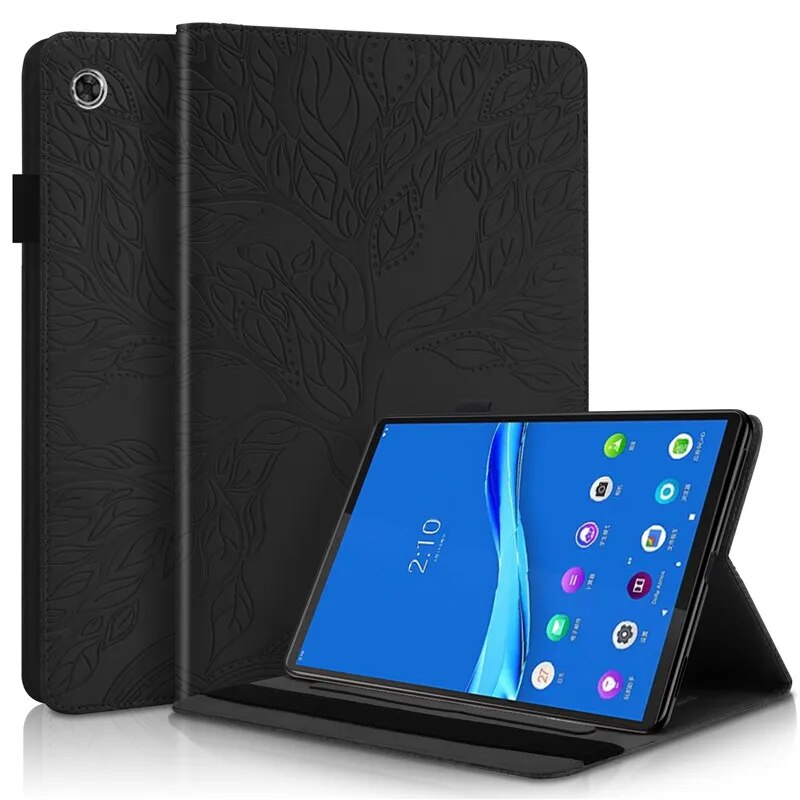 Case for Lenovo Tab M10 M 10 FHD Plus TB-X606X TB-X606F 10.3 inch 3D Tree Embossed Tablet Shell for Lenovo Tab M10 Plus Cover