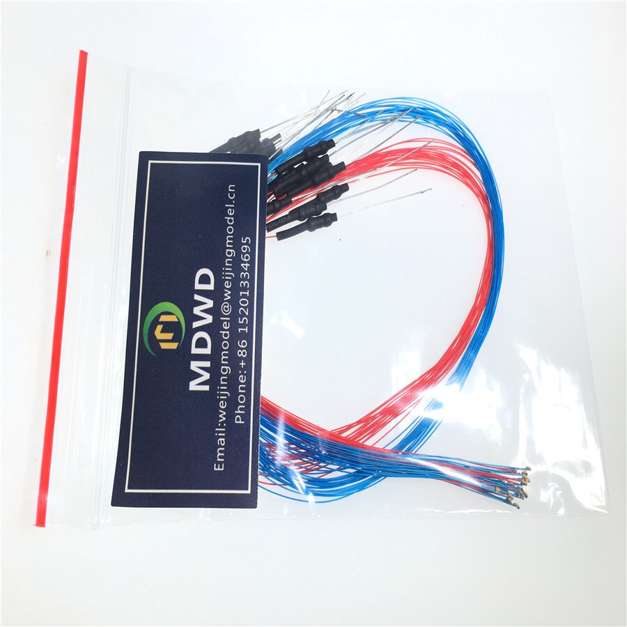 【happy one】20pcs/lot 0402 SMD model scale with resistor led light for ho train layout. 