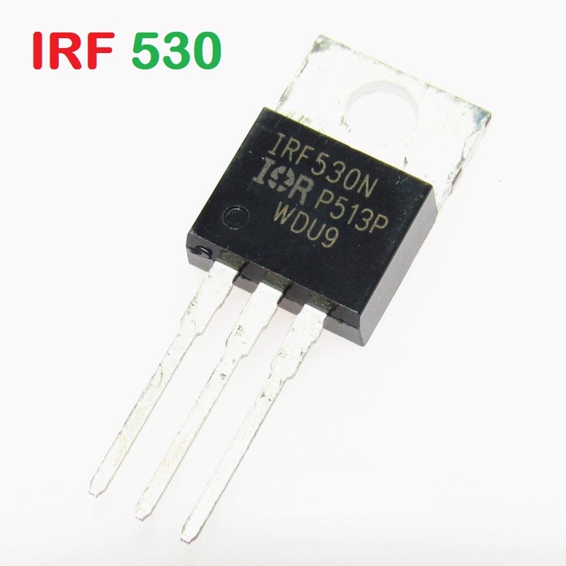 IRF530PBF IC IRF530 MOSFET IRF530 Transistor 100V 14A 79W TO-220 N-Channel Power MOSFET 3 Pin Leads IC . 