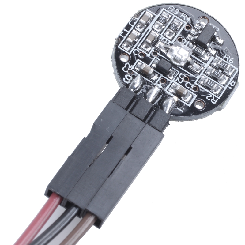 Pulse Sensor Heart Rate Sensor Heart Beat PulseSensor for Arduino Raspberry pi,black&red -  black&red. 