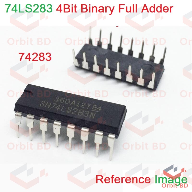 74LS283 4BIT Binary Full Adder. 