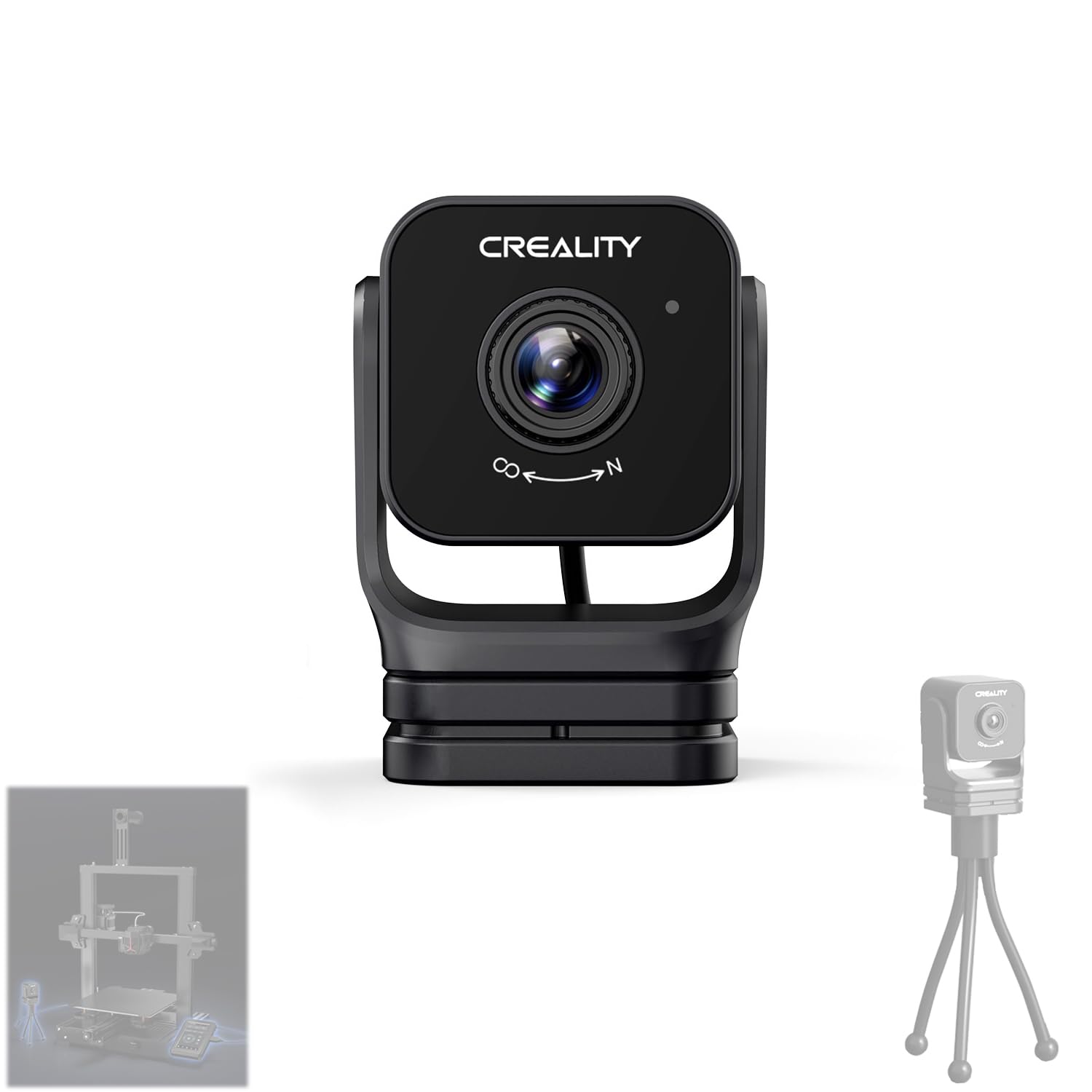 Creality 3d Official Nebula Camera Upgrade 3D Printer 1080 HD Camera Spaghetti Detection Real-time Monitoring Time-lapse Filming