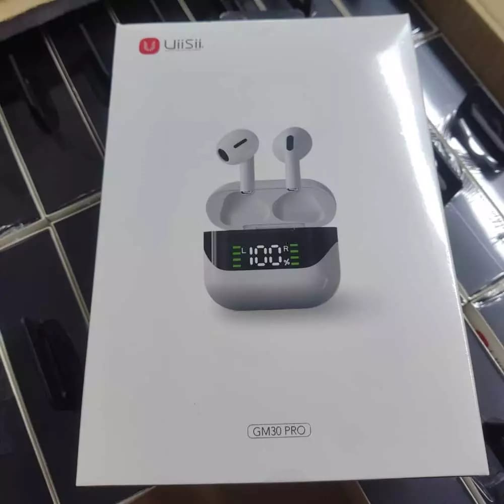 UIiSii GM40+GM30  PRO TWS Wireless Earbuds With Digital Charging Case. 