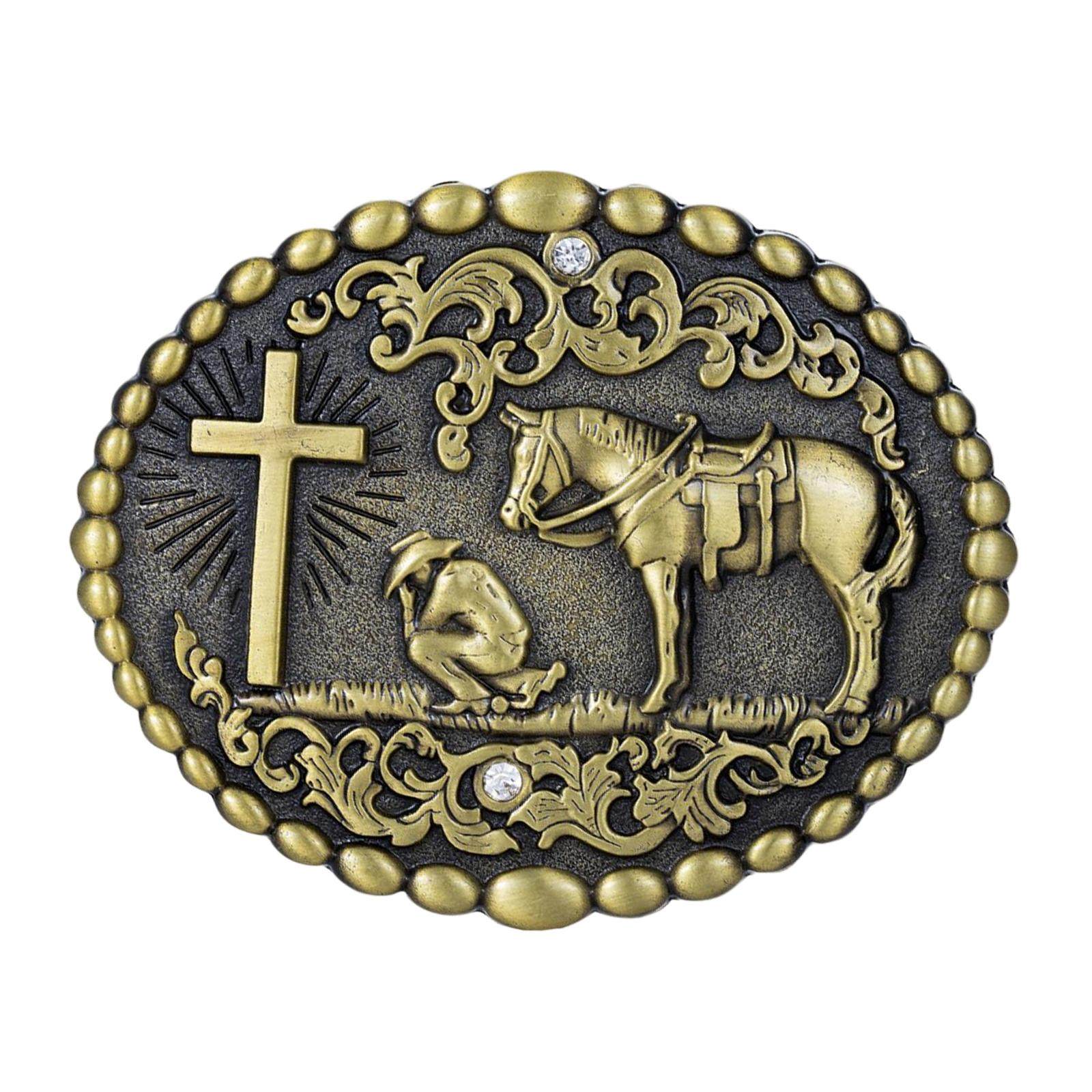 cowboy church belt buckle