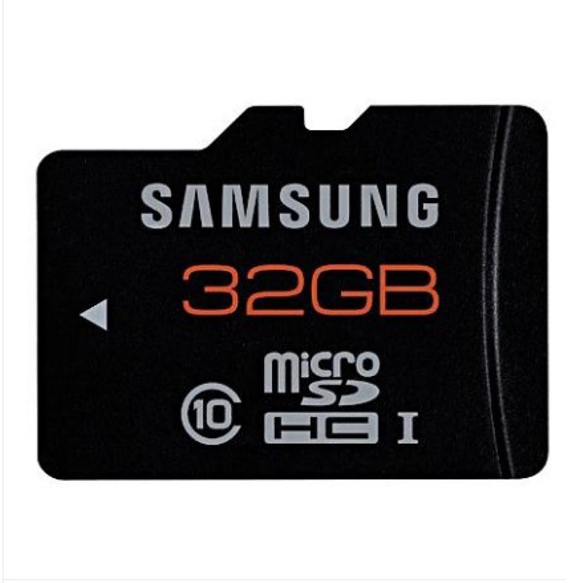 32 GB Micro SD Memory Card/Samsung Micro SD Memory Card Class 10