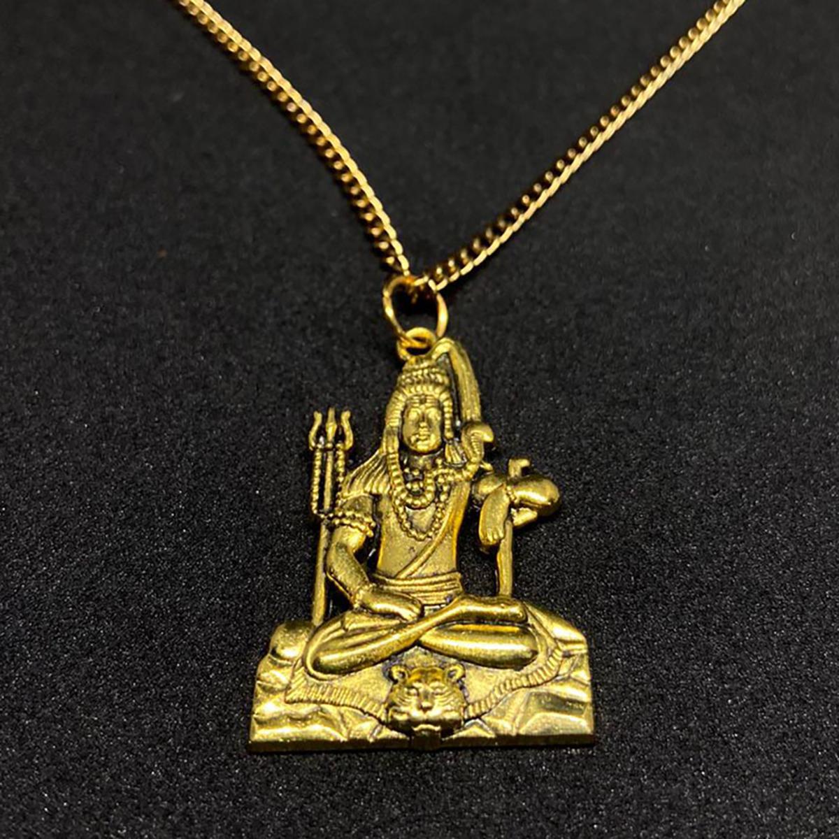 Mahadev Locket with Chain of Men Women - Main Image