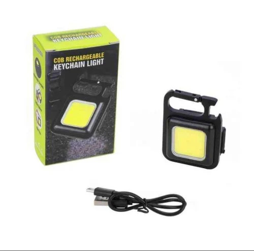 Mini Keychain Flash Light USB Rechargeable 3 Modes COB Waterproof Multifunction Portable Lamp Emergency Pocket Work Lights Small Bottle Opener for Outdoor Travel Camping Hiking. 