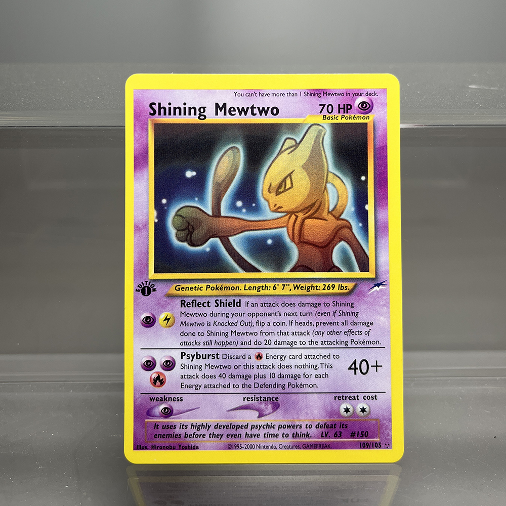 1996 Pokémon 1st Edition Base Set Single Flash Cards Shining Charizard Lugia Wigglytuff Game Collection Cards PTCG Proxy Cards BunnyGarden. 