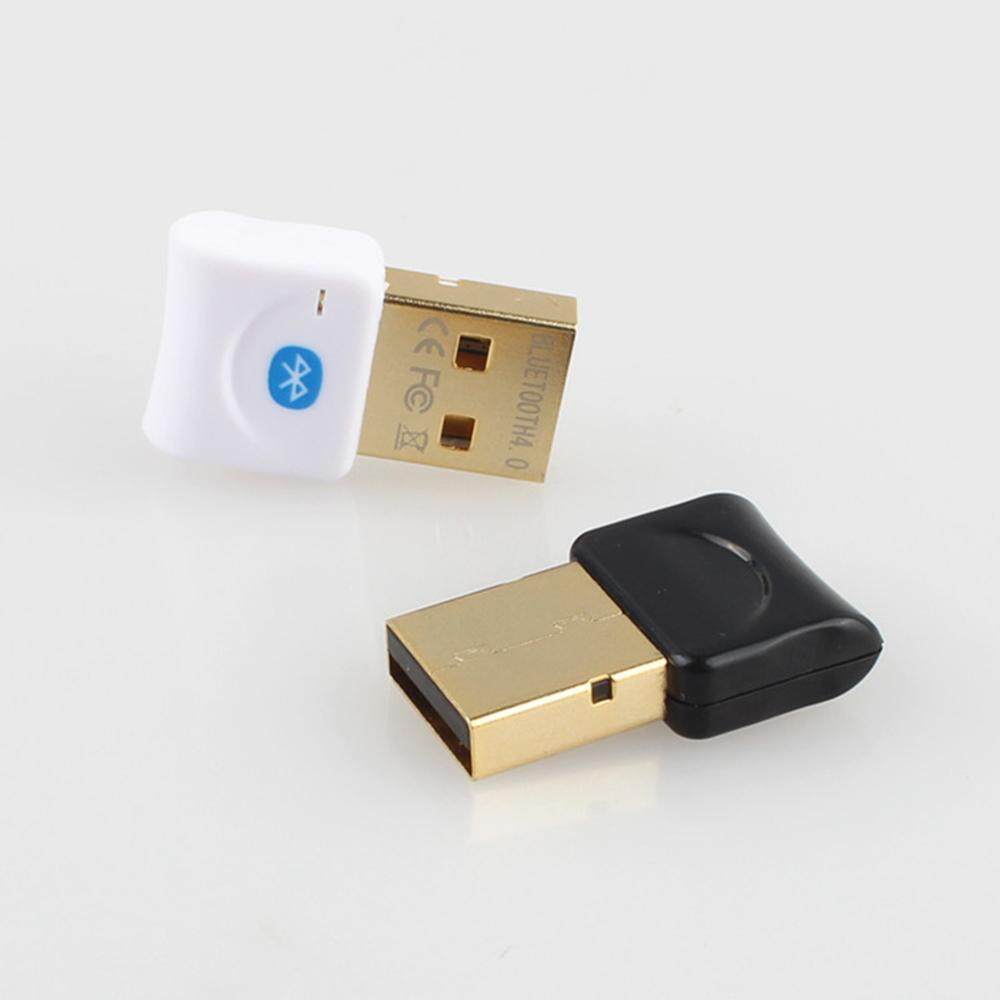Bluetooth 4.0 USB Adapter CSR8510 Bluetooth Micro Transmitter and Receiver for Laptop Compatible with Window XP / Vista / Windows 7/8/10(White). 