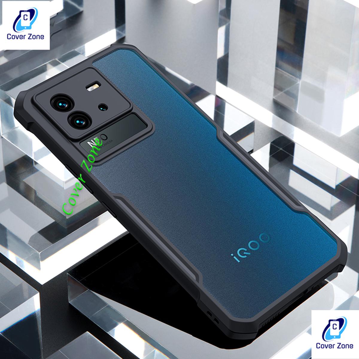 For vivo iQOO Neo 6 / vivo iQOO Neo 6 Se Xunddu Bumper Case Reinforced Corner with Shock-Proof Transparent Full Air Protection Back Cover