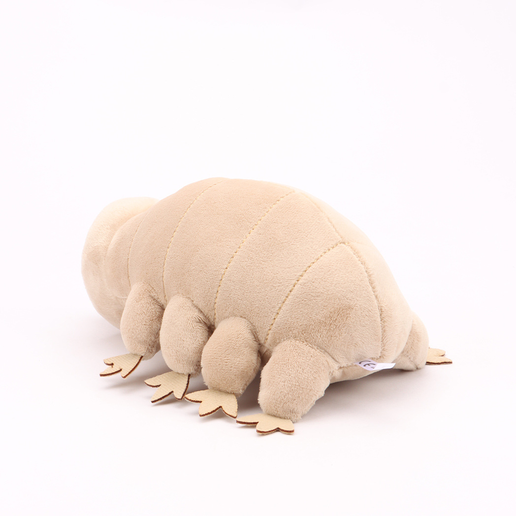 Cross-border new deep-sea strongest creature water bear doll simulation bug Tardigrade plush toy delivery. 