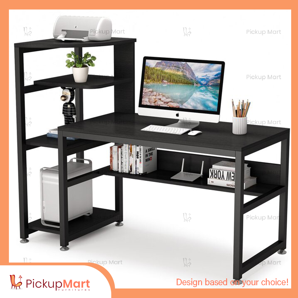 Metal Frame Workstation/ Study Table/ Computer Table/ Reading Table/ Writing desk/ Laptop Table FW-45. 