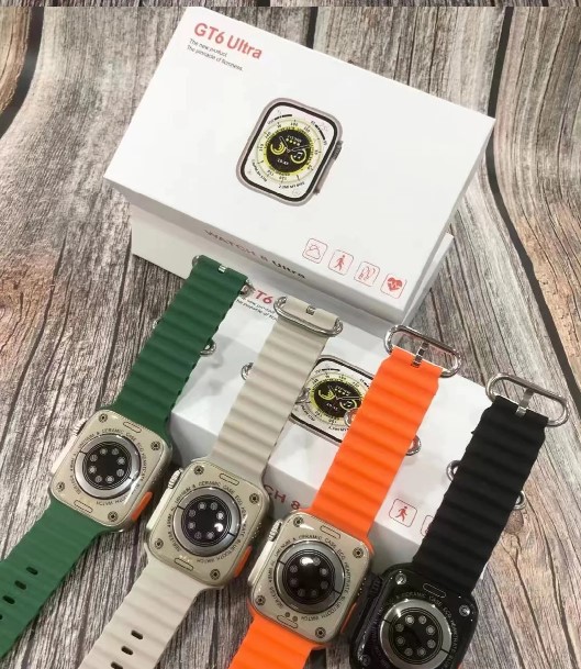 Gt6 Ultra Latest Watch 8 Sporting Bluetooth Smartwatch Fit PRO APP, NFC Function. 