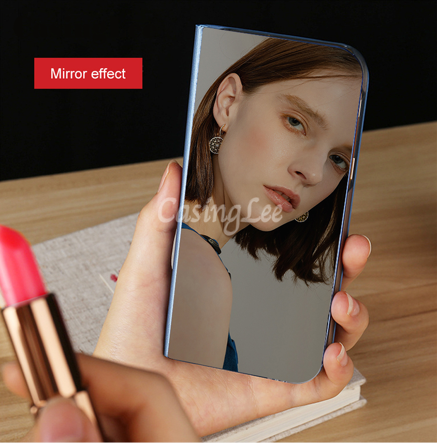 For Samsung Galaxy Z fold 2 phone case Smart View cosmetic mirror cases back flip cover for Galaxy Z fold 2 Z fold2 case. 